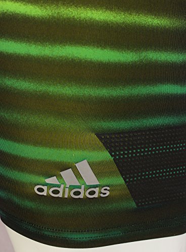 adidas TF Cool G SH 9 - Pantalón Corto para Hombre, Color Negro/Amarillo, Talla XS