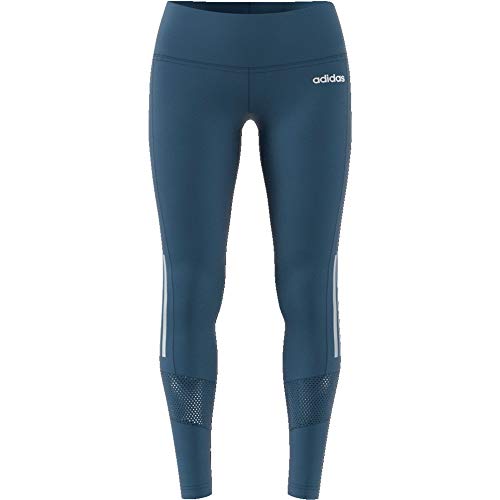 adidas W Mo Cool Tight Mallas, Mujer, tintec/Blanco, 2XS