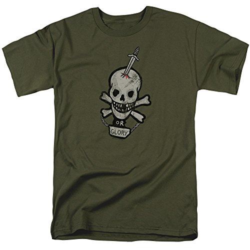 Alien - Camiseta - para hombre verde verde (Military Green) Small