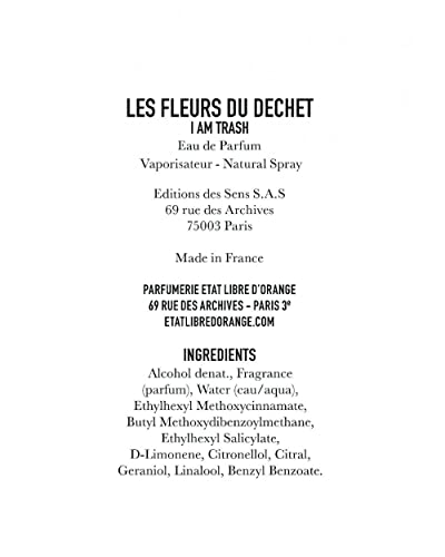 Alterna Etat Libre D'Orange I'Am Trash Les Fleurs Du Dechet Edp 50 Ml