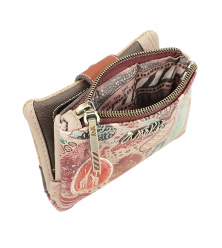 ANEKKE | Billetero con Cremallera Kenya | Moderno, Casual y a la Moda | para Mujeres | Ideal para el Día a Día u Ocasiones Especiales