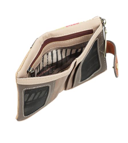 ANEKKE | Billetero con Cremallera Kenya | Moderno, Casual y a la Moda | para Mujeres | Ideal para el Día a Día u Ocasiones Especiales