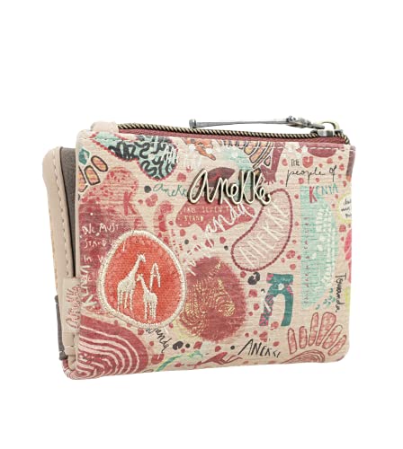 ANEKKE | Billetero con Cremallera Kenya | Moderno, Casual y a la Moda | para Mujeres | Ideal para el Día a Día u Ocasiones Especiales
