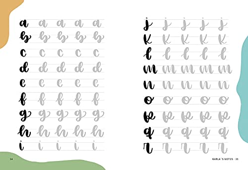 Apuntes bonitos: guía paso a paso de lettering, studygram y bullet journal: Cuaderno con consejos y técnicas de caligrafía para principiantes (Montena)
