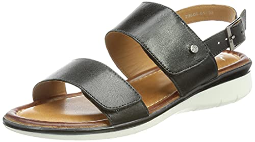 ara Kreta, Sandalias con cua Mujer, Negro, 39 EU