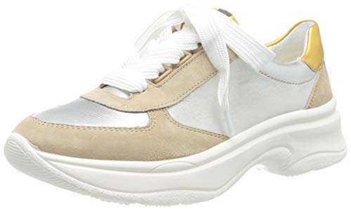 ARA Roma, Zapatillas Mujer, Amarillo Camel Oro Blanco Amarillo 07, 39 EU