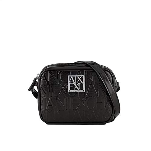 Armani Exchange Liz Camera Case, Kamera Mujer, negro, Einheitsgröße