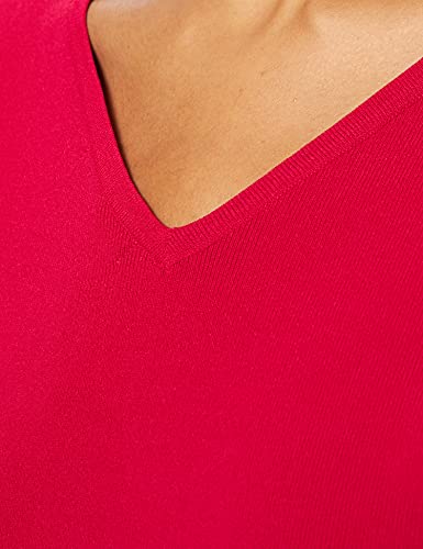 Armani Exchange Long puff sleeve Casual Night Out Dress, Record, Medium