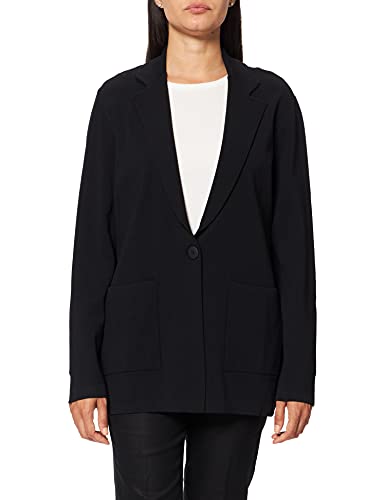 Armani Exchange Uncostructed Blazer, Negro, L para Mujer