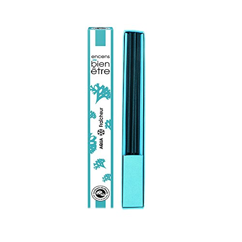 Aromandise Aqua Incienso aromambiance, extraits de Plantas, Azul, 2,5 x 2,5 x 20 cm