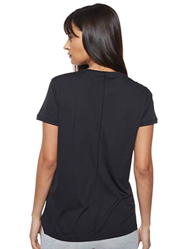ASICS Silver SS Top Camiseta, Mujer, Performance Black, S