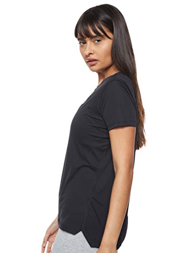 ASICS Silver SS Top Camiseta, Mujer, Performance Black, S
