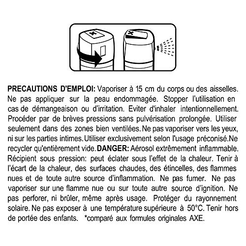 Axe - Desodorante en aerosol para hombre