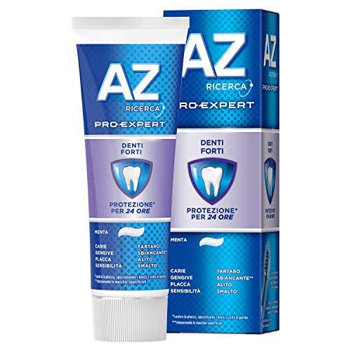 AZ Pro-Expert - Pasta dentífrica con dientes fuertes, 75 ml