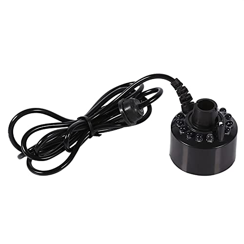 B18JPsF 12 LED Ultrasonic Mist Maker, atomizador de Aire de atomizador de máquina de Niebla de Estanque pequeño características de Agua, Halloween, Navidad y Otras Decoraciones navideñas.