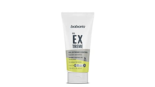 Babaria – Gel fijador de cabello – Fijación extrema – Tecnología Fixcontrol – 150 ml – 100% Vegano