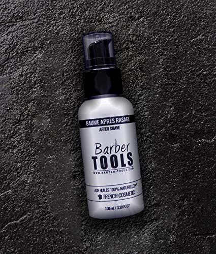 ✮ BARBER TOOLS ✮ Bálsamo para después del afeitado 100 ml - Para el cuidado y el cuidado de la piel - MADE IN FRANCE