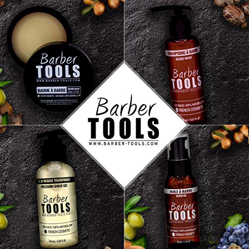 ✮ BARBER TOOLS ✮ Bálsamo para después del afeitado 100 ml - Para el cuidado y el cuidado de la piel - MADE IN FRANCE