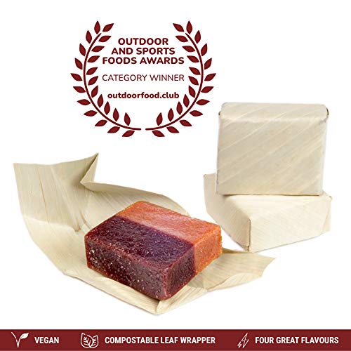 Barritas Energéticas de Guayaba Naturales 10x40g – Barritas Energéticas Ciclismo Alto de Carbohidratos para Máxima Resistencia – Geles Energéticos para Atletas – Barritas Veganas sin Gluten- Frambuesa