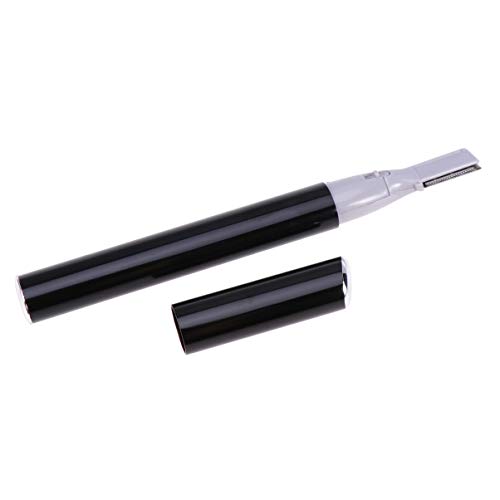 Beaupretty maquinilla de afeitar eléctrica para cejas, depiladora facial depiladora portátil para nariz ceja pelo cara labio (batería no incluida)