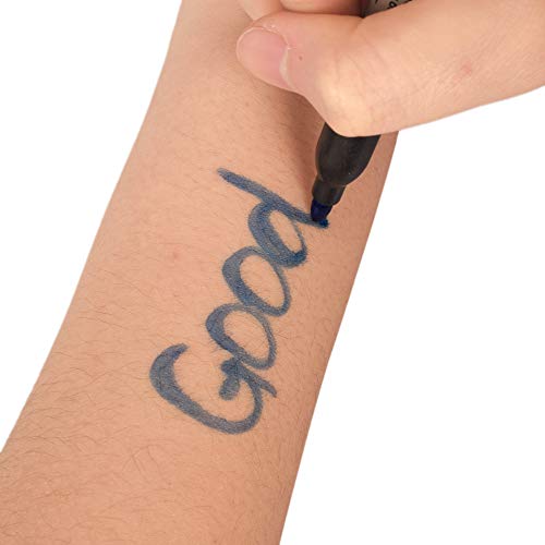 Benkeg Rotulador del Tatuaje - 12 Colores Tattoo Marker Pen Bolígrafos Impermeables de Tatuaje Rotulador de Secado Rápido Marcado de la Piel Diseño del Tatuaje