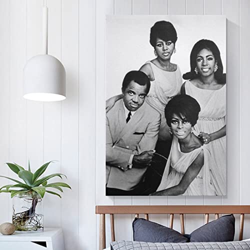 Berry Gordy con Diana Ross - Póster de pared (50 x 75 cm)