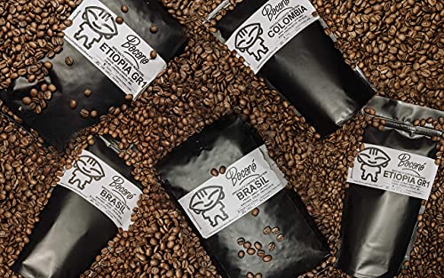 Boconó Specialty Coffee Brasil Café De Especialidad En Grano 200 g Arábica Tueste Natural Varietal Bourbon Rojo Artesano Espresso V60 Chemex Aeropress Kalita Trazabilidad completa Formato Pequeño