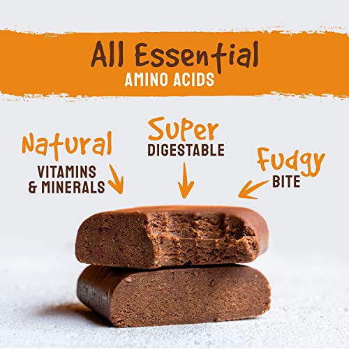 BodyMe Barritas Proteinas Veganas Organica | Caja Mixta | 12 x 60g Barra Proteina Vegana | Sin Gluten | 16g Proteína Completa | 3 Proteina Vegetal | Aminoacidos Esenciales | Vegan Protein Bar