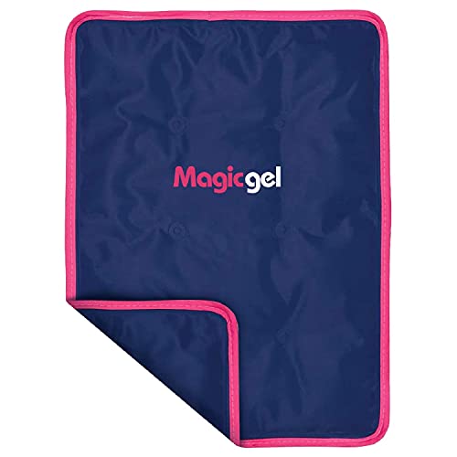 Bolsa de gel frío para lesiones. Compresa gel hielo reutilizable de tamaño grande para hinchazón, alivio del dolor, fisioterapia y recuperación más rápida, de Magic Gel