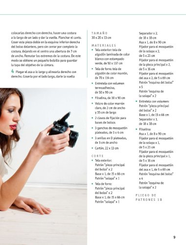 Bolsos de tela 2. Bolsos, estuches y fundas para el ordenador … (Crea Con Patrones)