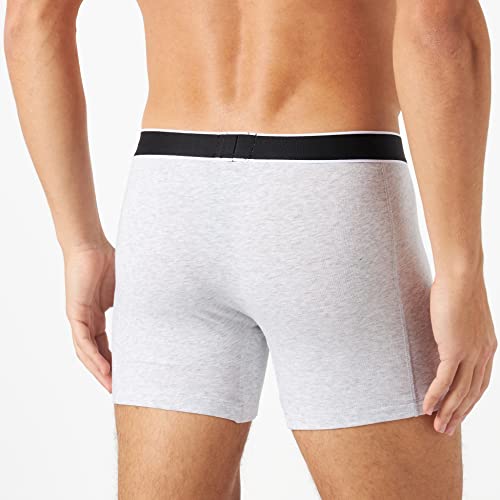 BOSS Boxer Brief 24 Logo, Silver41, S para Hombre