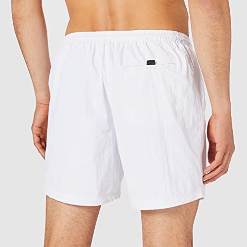BOSS Logo-Print Swim Shorts Bañador, Natural106, M para Hombre