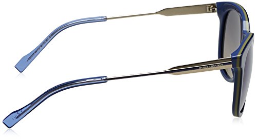 BOSS Orange BO 0232/S DK LGV Gafas de Sol, Azul (BLUEEYLLW GD/Flash Bluee Sky), 52 Unisex-Adulto