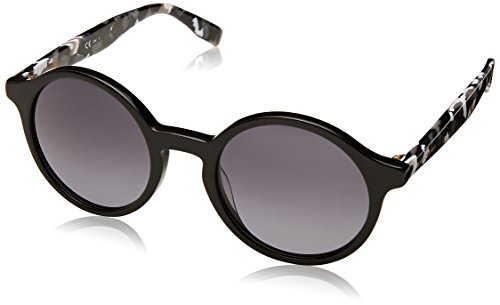 BOSS Orange BO 0311/S 9O 80S Gafas de Sol, Negro (Black White/Grey SF), 50 para Mujer
