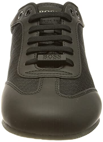 BOSS Rusham_Lowp_Logo, Zapatillas Hombre, Negro1, 42 EU
