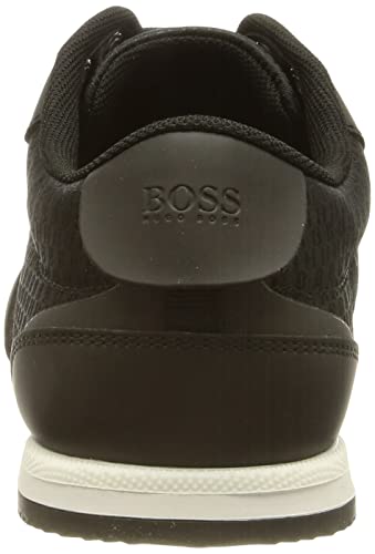 BOSS Rusham_Lowp_Logo, Zapatillas Hombre, Negro1, 42 EU