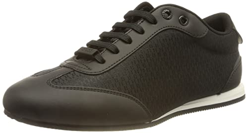 BOSS Rusham_Lowp_Logo, Zapatillas Hombre, Negro1, 42 EU