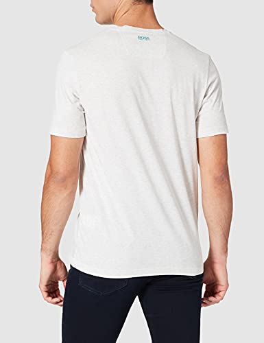 BOSS tee 1 Camiseta, Gris Pastel Claro 57, S para Hombre