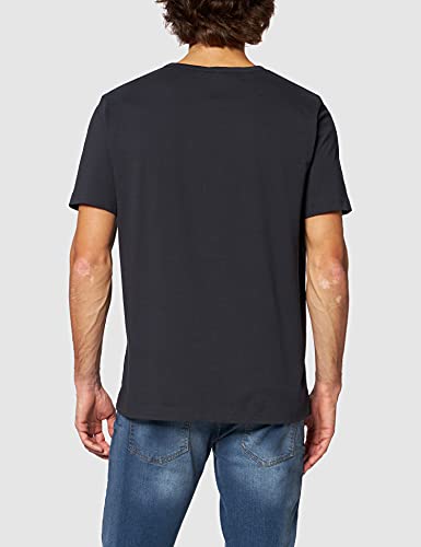BOSS tee Curved Logo Camiseta, Azul (Medium Blue 429), L para Hombre