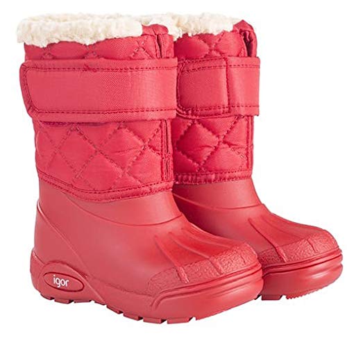 Botas DE Agua IGOR Topo SKI Borreguito Rojo - 26