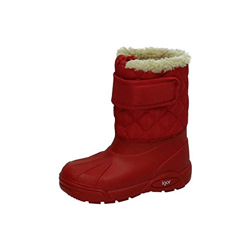 Botas DE Agua IGOR Topo SKI Borreguito Rojo - 26