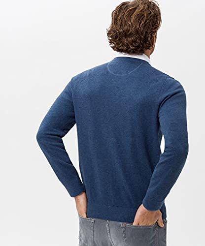 BRAX Style Vico Suéter, Denim, 48 para Hombre