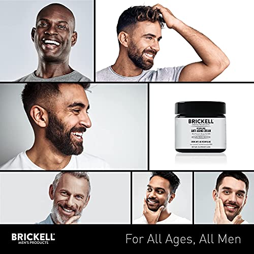 Brickell - Crema antienvejecimiento para hombre – todo natural y orgánico.