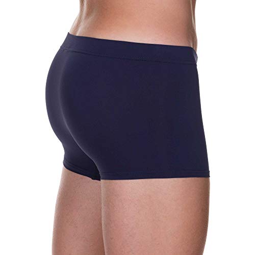 Bruno Banani Hipshort Micro Feel Bxer, Azul (Marine 010), L para Hombre