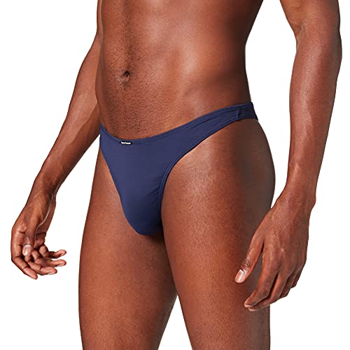 Bruno Banani Micro Feel Tanga de Hilo, Marine, XL para Hombre