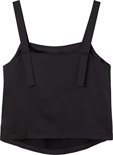 Calvin Klein Jeans Wide Straps Satin Top Camiseta, CK Black, M para Mujer