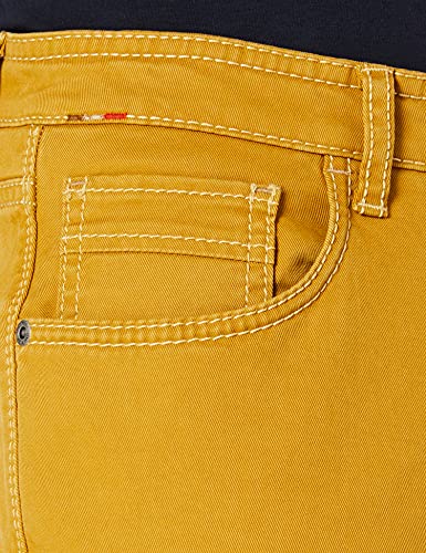 camel active 4889755+36 Pantaln, Amarillo, 34W x 30L para Hombre