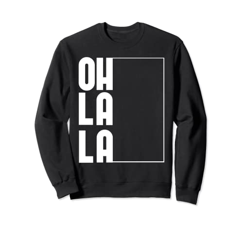 Camiseta de diseño OHLALA con Outline OH LA LOGO Sudadera