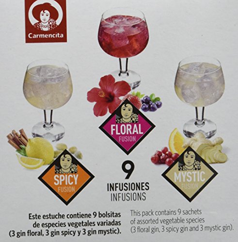 Carmencita Especias para Gin-Tonic - 9 Bolsitas