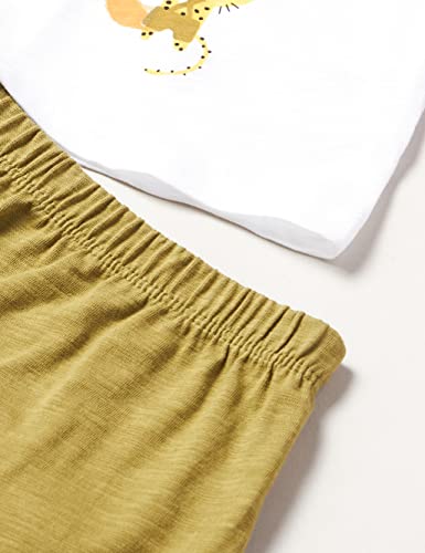 Chicco Completo per Bambino con t-Shirt a Maniche Corte e pantaloncini Corti Pantalones, 055, 68 cm Bebé-Niños